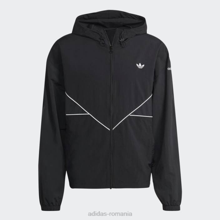 Adidas jacket negru adicolor sezonier arhiva adidas bărbați negru 2JBN5307