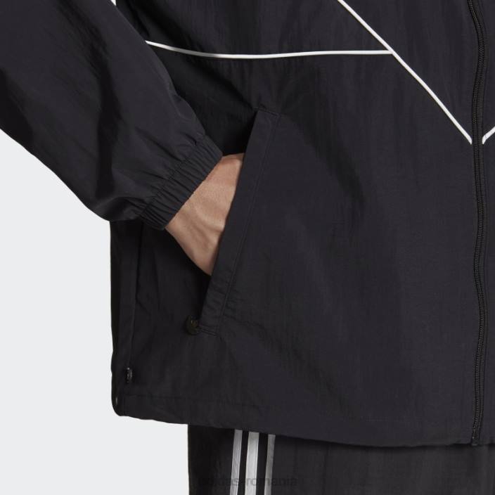 Adidas jacket negru adicolor sezonier arhiva adidas bărbați negru 2JBN5307