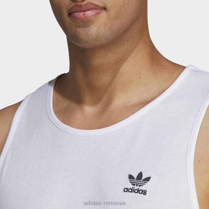 Adidas maiou alb trefoil essentials bărbați alb 2JBN6370