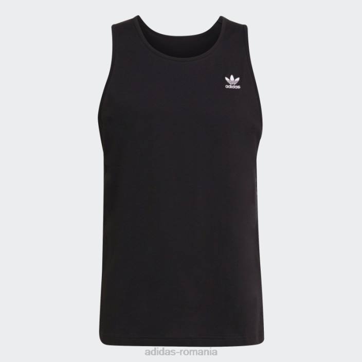 Adidas maiou negru adicolor essentials trefoil bărbați negru 2JBN6874
