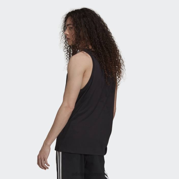 Adidas maiou trifoil adicolor classics alb bărbați alb negru 2JBN6870