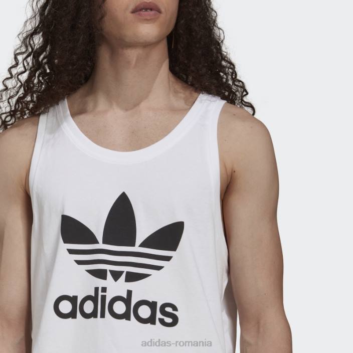 Adidas maiou trifoil adicolor classics negru bărbați alb negru 2JBN7018