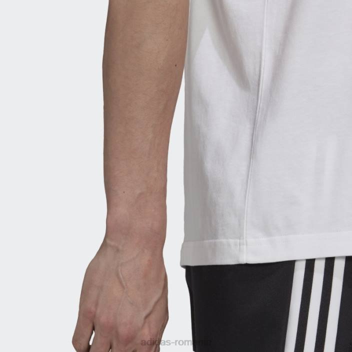 Adidas maiou trifoil adicolor classics negru bărbați alb negru 2JBN7018