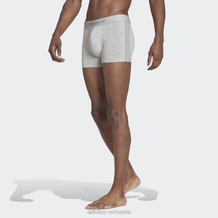 Adidas mediu gri tr 2pp comfort flex eco soft bărbați gri mediu/negru 2JBN5410
