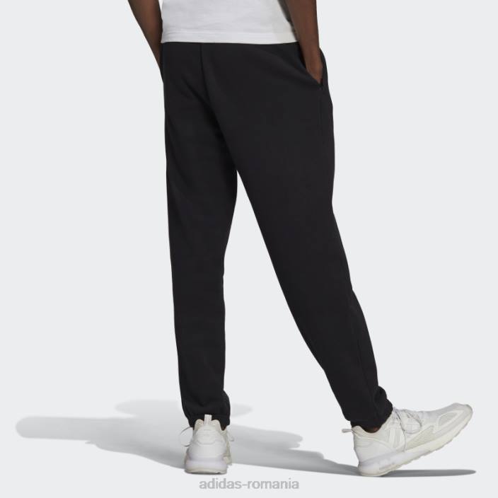 Adidas negru r.y.v. joggeri cu mansete bărbați negru 2JBN15160