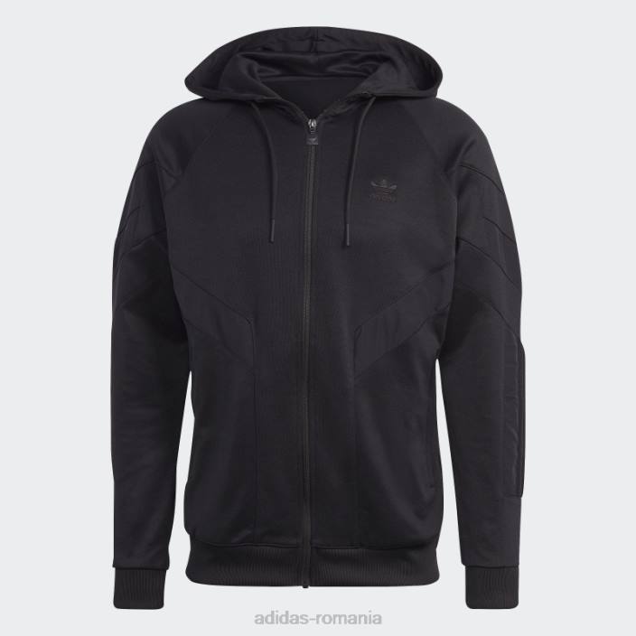 Adidas negru rekive cu glugă sport top fashion bărbați negru 2JBN14546
