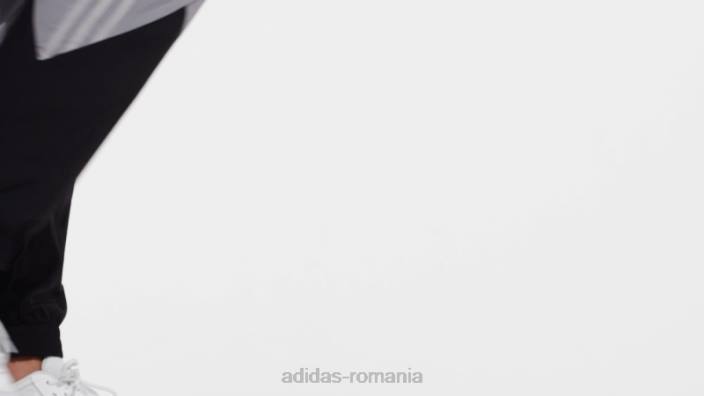Adidas negru sprt fulger pantaloni de trening fierbinte bărbați negru 2JBN15264