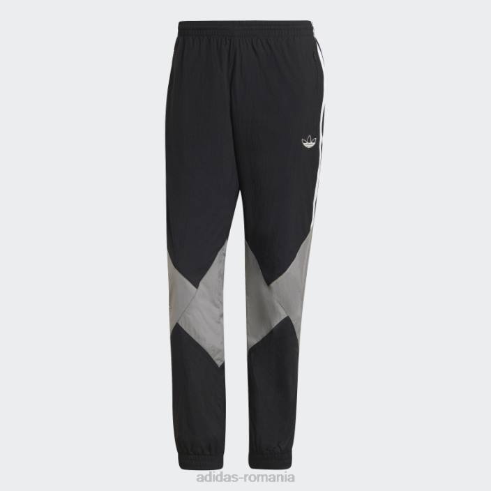 Adidas negru sprt fulger pantaloni de trening fierbinte bărbați negru 2JBN15264
