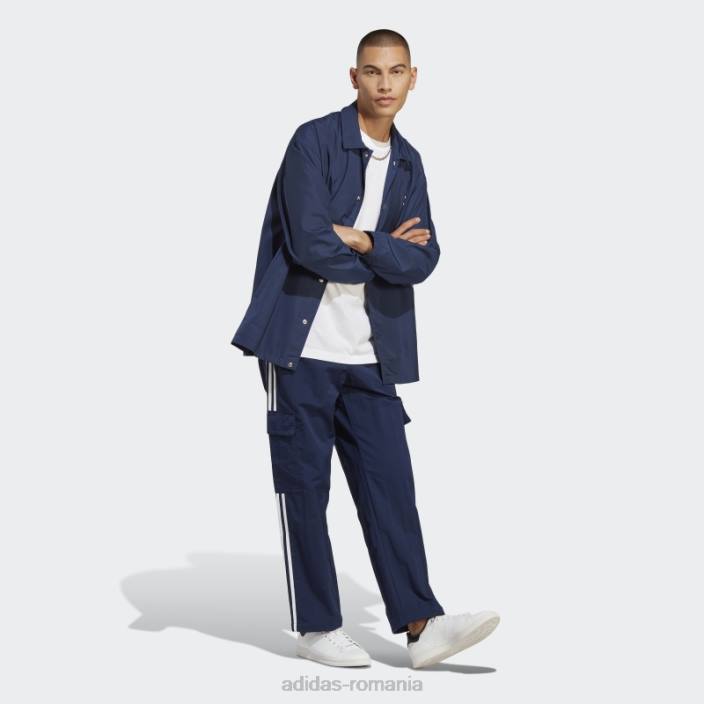 Adidas night indigo adicolor classics pantaloni cargo cu 3 dungi adidas bărbați indigo de noapte 2JBN5085