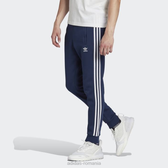 Adidas night indigo adicolor classics pantaloni cu 3 dungi bărbați indigo de noapte 2JBN6994