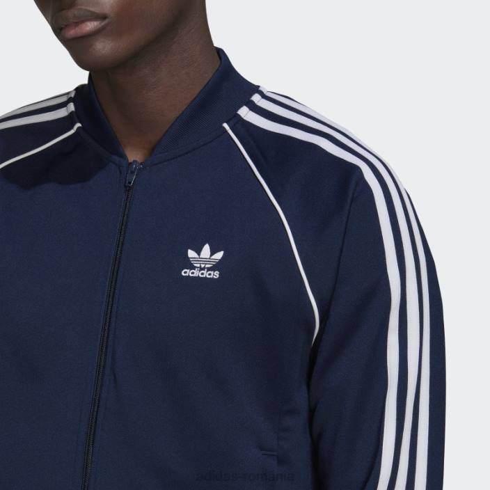 Adidas night indigo adicolor classics primeblue sst jachetă adidas bărbați noapte indigo/alb 2JBN6291