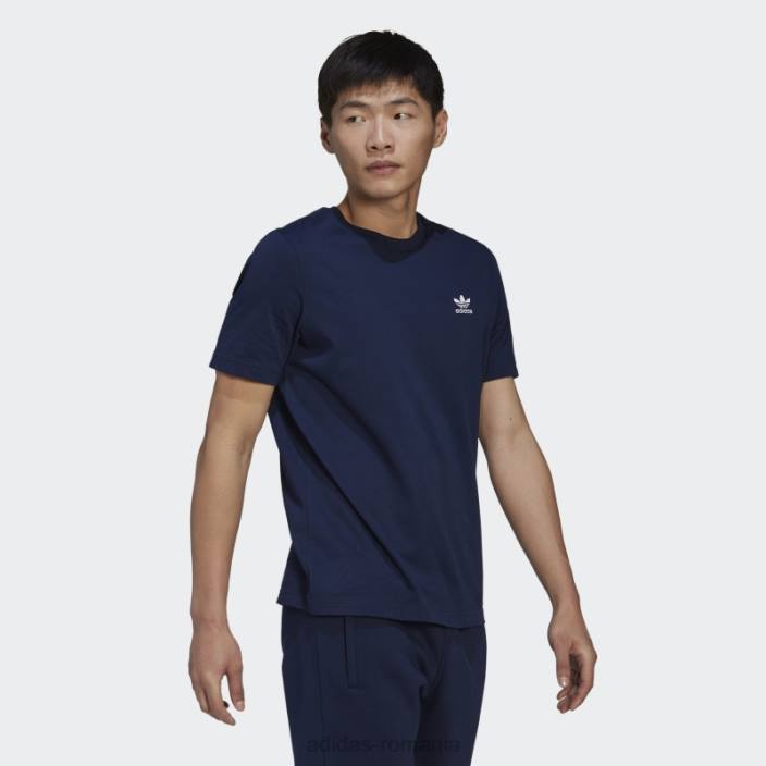 Adidas night indigo adicolor essentials trefoil tricou bărbați indigo de noapte 2JBN7013