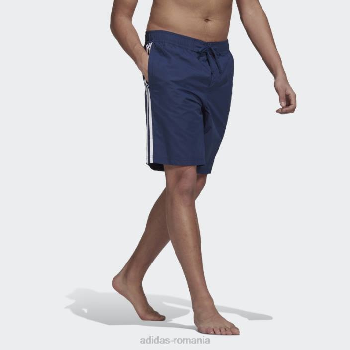 Adidas night indigo adicolor pantaloni scurți board cu 3 dungi adidas bărbați indigo de noapte 2JBN5589