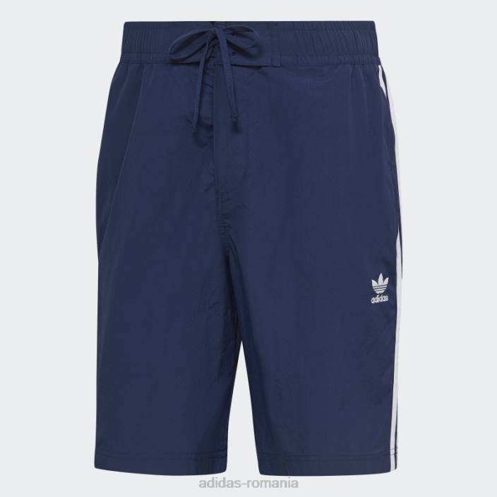 Adidas night indigo adicolor pantaloni scurți board cu 3 dungi adidas bărbați indigo de noapte 2JBN5589