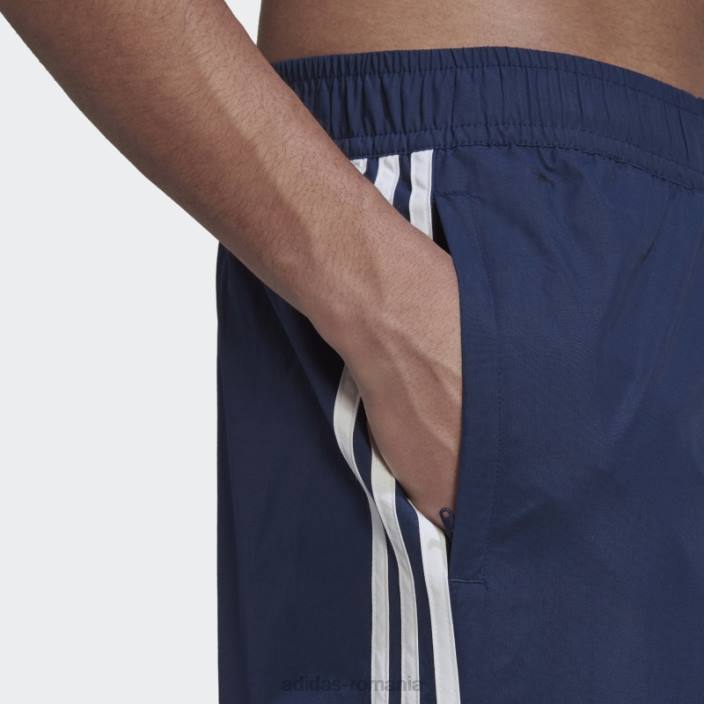 Adidas night indigo adicolor pantaloni scurți board cu 3 dungi adidas bărbați indigo de noapte 2JBN5589