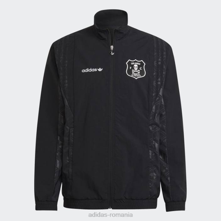 Adidas orlando pirates track top negru bărbați negru 2JBN15044