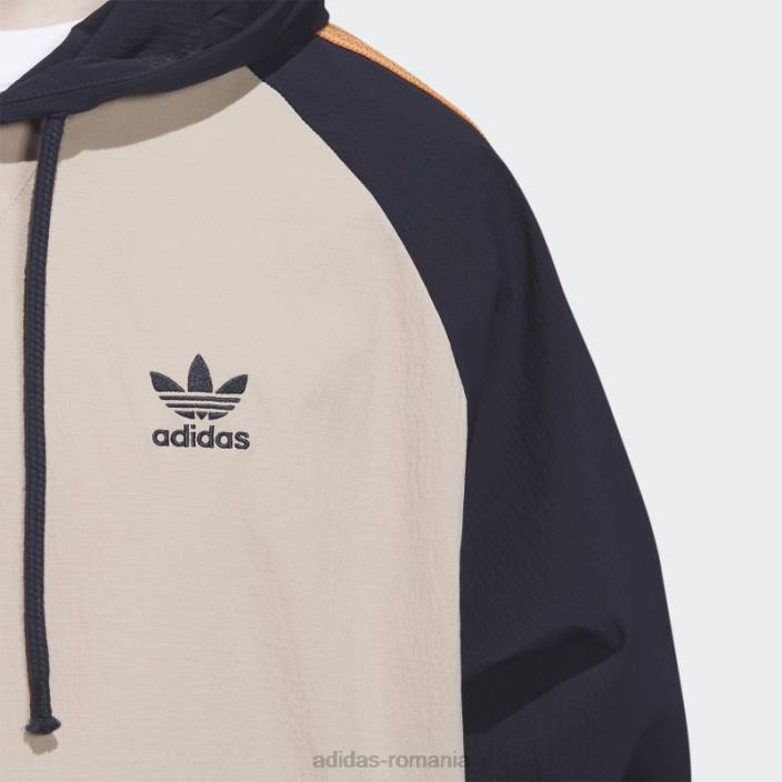 Adidas pantalon adidas cu glugă taupe sst bărbați taupe/cerneală 2JBN15195