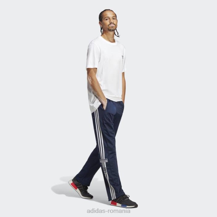 Adidas pantaloni adicolor clasici adibreak noapte indigo bărbați indigo de noapte 2JBN6337