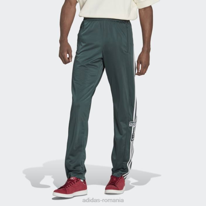 Adidas pantaloni adicolor classics adibreak verde mineral bărbați verde mineral 2JBN4915