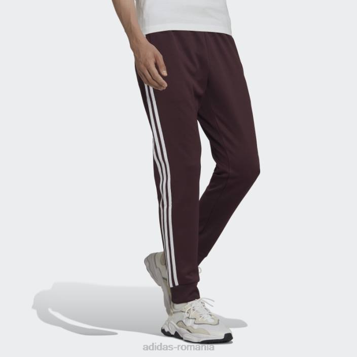 Adidas pantaloni adicolor classics primeblue sst maro adidas bărbați maro/alb 2JBN5010