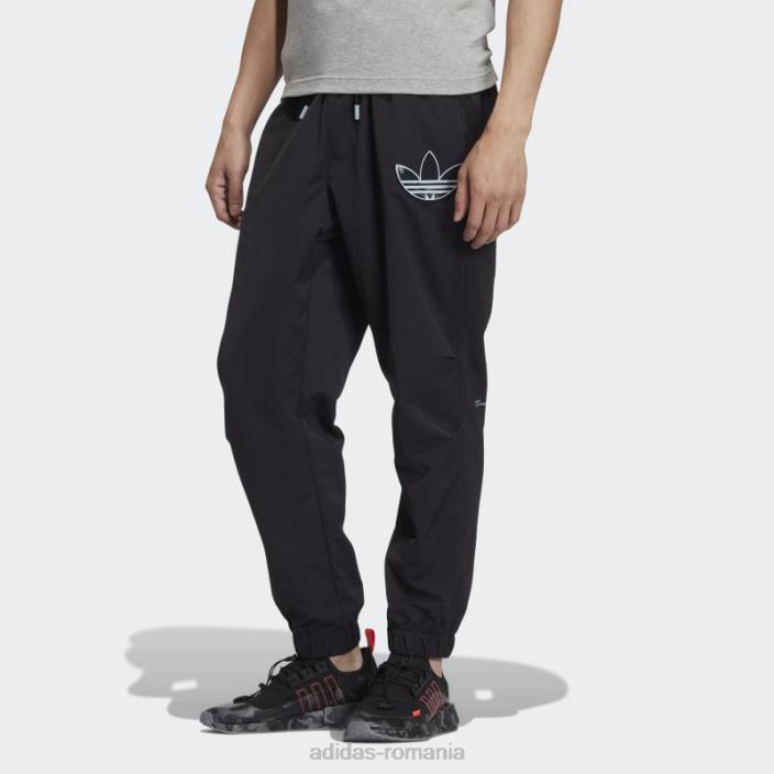 Adidas pantaloni adicolor negri adidas bărbați gri inchis 2JBN1590