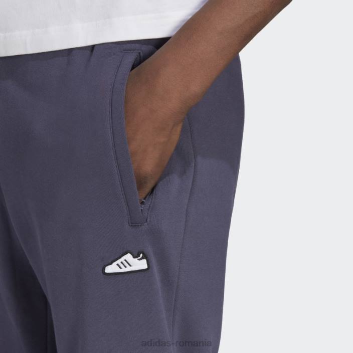 Adidas pantaloni adidas brodați bleumarin bărbați marina 2JBN1269