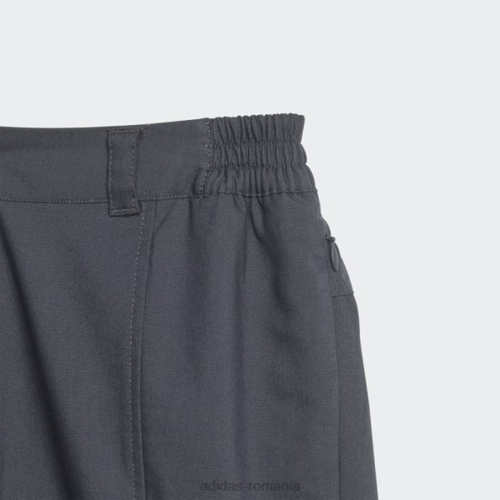 Adidas pantaloni carbon pop tech bărbați carbon/negru 2JBN6701