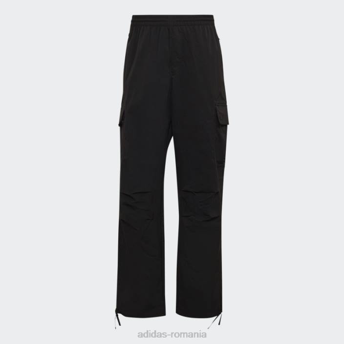 Adidas pantaloni cargo adicolor contempo negri bărbați negru 2JBN14713