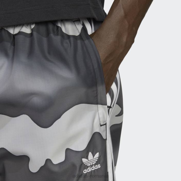 Adidas pantaloni cargo camo cu grafic negru bărbați negru 2JBN13247