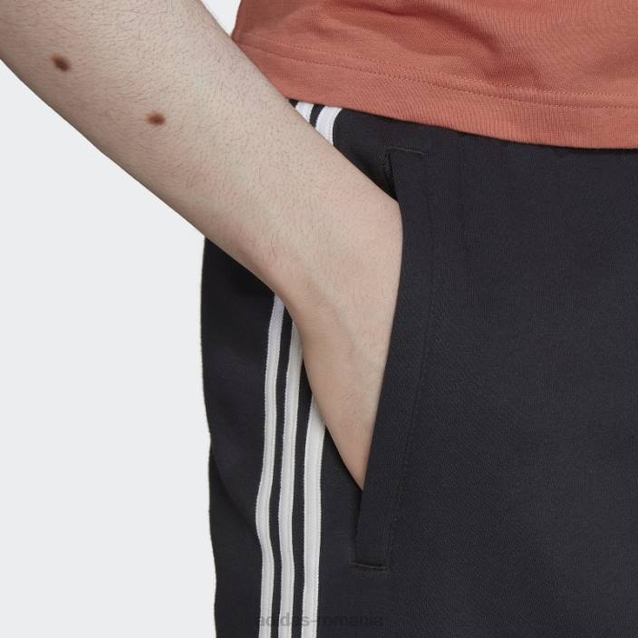Adidas pantaloni cargo slim adicolor cu 3 dungi adidas bărbați negru 2JBN6927