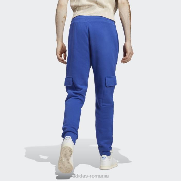 Adidas pantaloni cargo trefoil essentials albastru bărbați albastru 2JBN6049