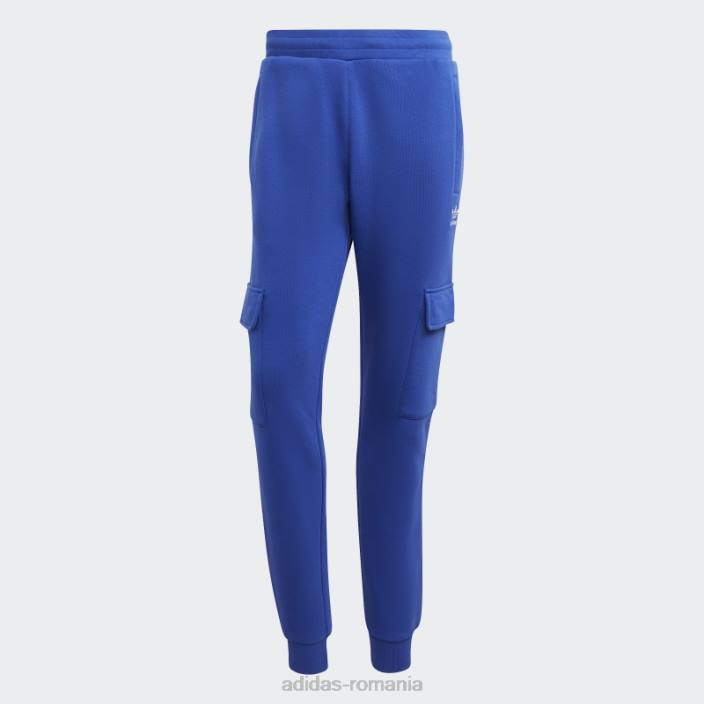 Adidas pantaloni cargo trefoil essentials albastru bărbați albastru 2JBN6049