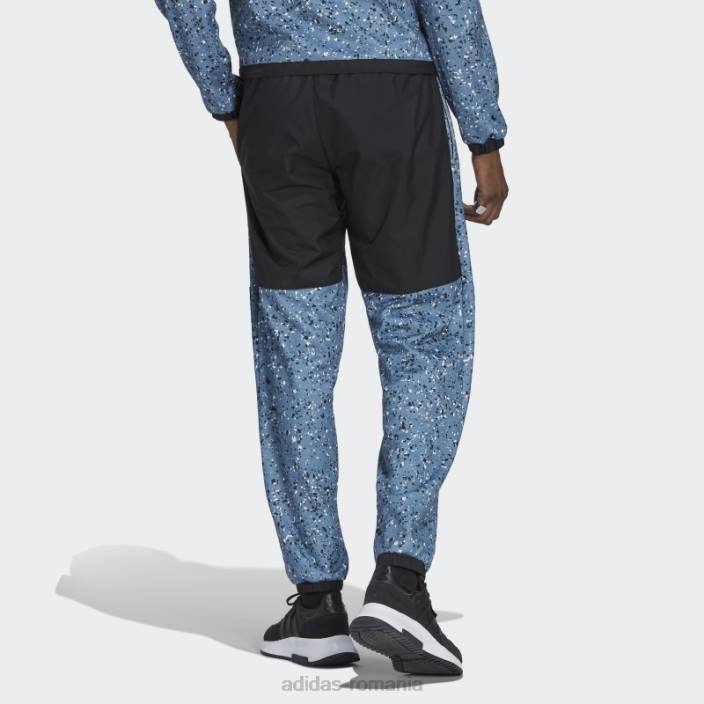 Adidas pantaloni cu imprimeu peste tot de iarna aventura multicolori fierbinti bărbați multicolor/albastru alterat 2JBN7211