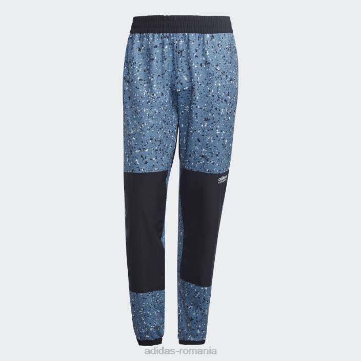 Adidas pantaloni cu imprimeu peste tot de iarna aventura multicolori fierbinti bărbați multicolor/albastru alterat 2JBN7211