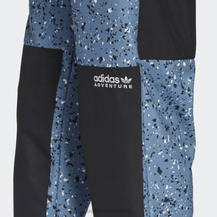 Adidas pantaloni cu imprimeu peste tot de iarna aventura multicolori fierbinti bărbați multicolor/albastru alterat 2JBN7211
