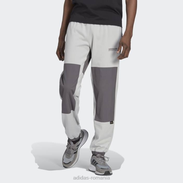 Adidas pantaloni de antrenament mixt de țesături de iarnă de iarnă gri fierbinte bărbați gri 2JBN7356