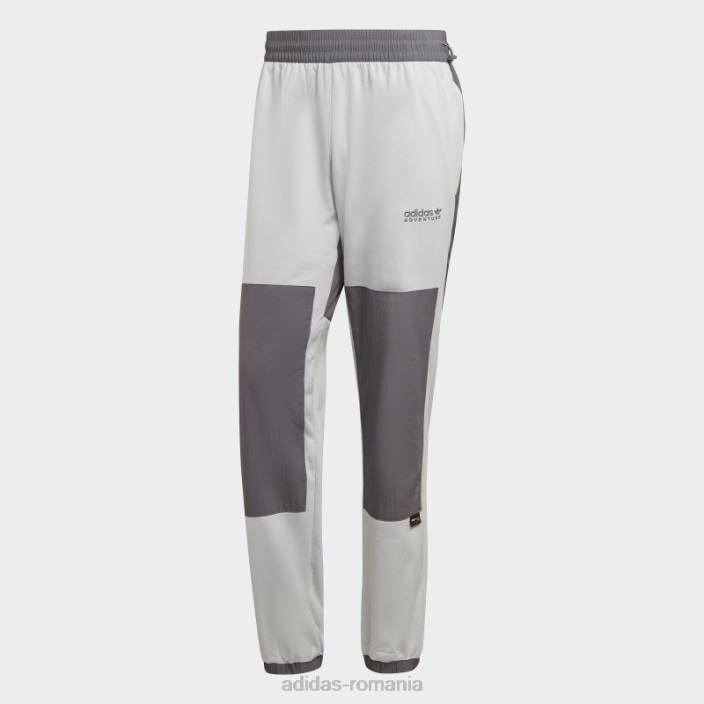 Adidas pantaloni de antrenament mixt de țesături de iarnă de iarnă gri fierbinte bărbați gri 2JBN7356