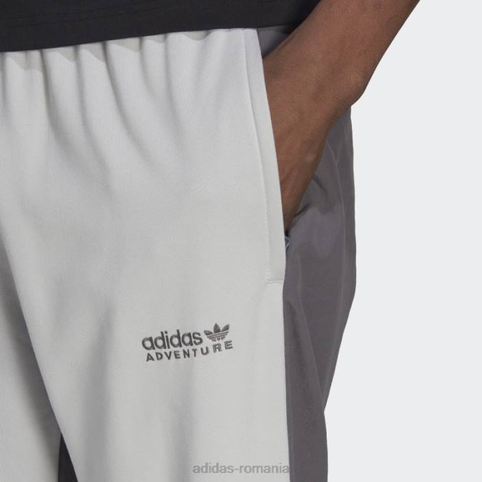 Adidas pantaloni de antrenament mixt de țesături de iarnă de iarnă gri fierbinte bărbați gri 2JBN7356