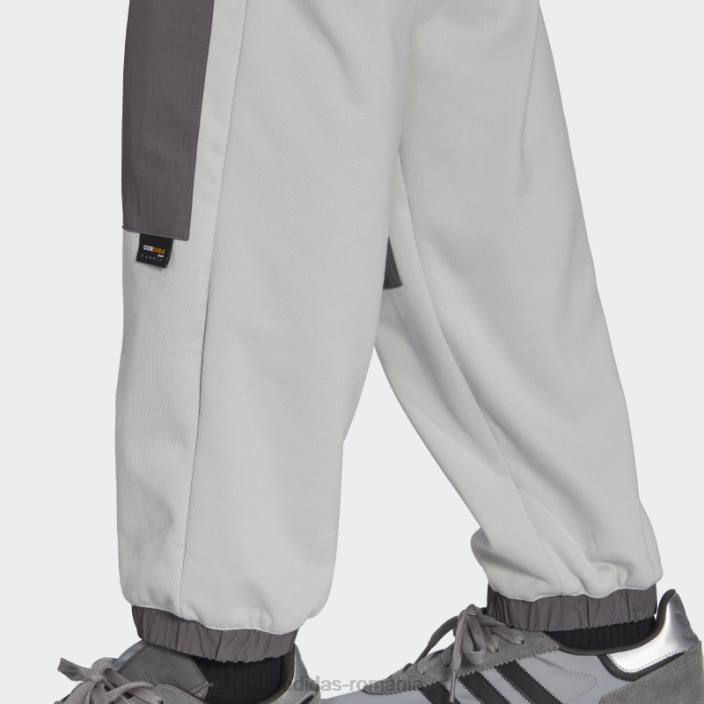 Adidas pantaloni de antrenament mixt de țesături de iarnă de iarnă gri fierbinte bărbați gri 2JBN7356