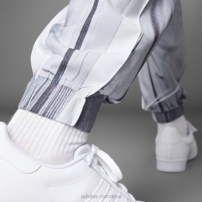Adidas pantaloni de fotbal cu blocuri din stofa versiune gri albastru bărbați gri 2JBN7498