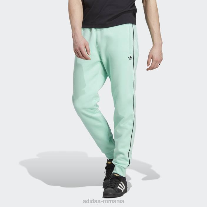 Adidas pantaloni de jogging adicolor sezonier verzi adidas bărbați verde 2JBN14490