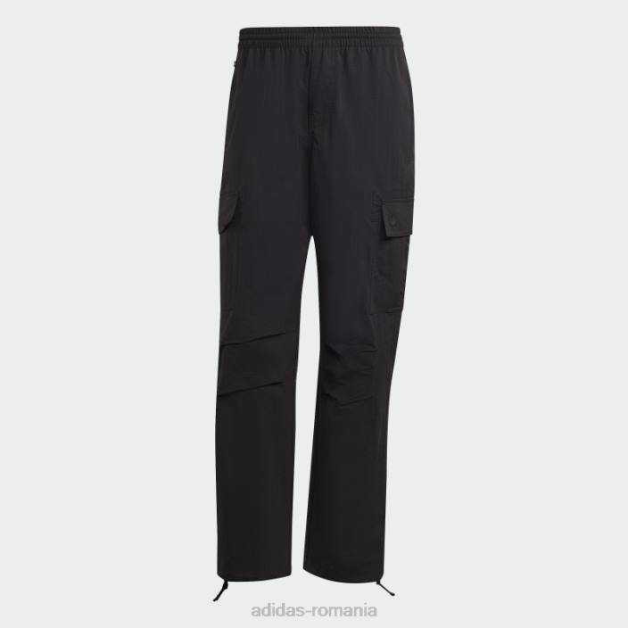 Adidas pantaloni de jogging cargo premium essentials negri bărbați negru 2JBN14426