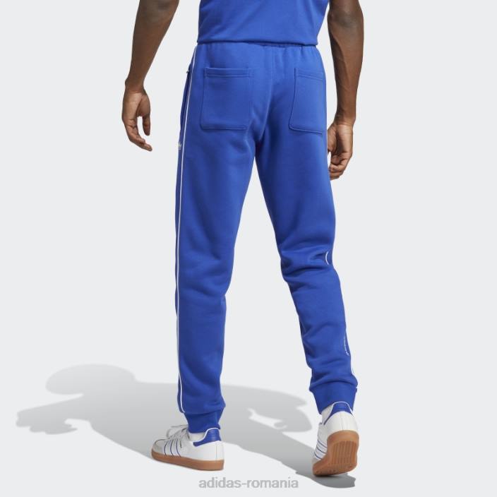 Adidas pantaloni de jogging de arhiva sezoniere adicolor albastri bărbați albastru 2JBN13721