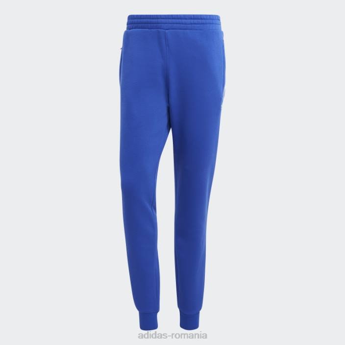 Adidas pantaloni de jogging de arhiva sezoniere adicolor albastri bărbați albastru 2JBN13721