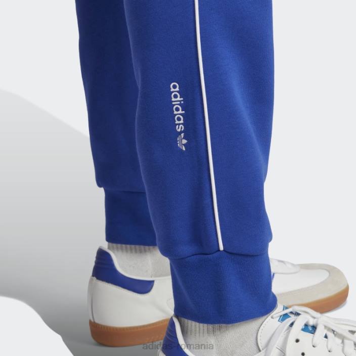 Adidas pantaloni de jogging de arhiva sezoniere adicolor albastri bărbați albastru 2JBN13721