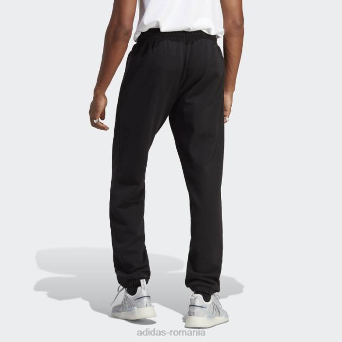 Adidas pantaloni de jogging esentiali rifta city boy negru fierbinte bărbați negru 2JBN13919