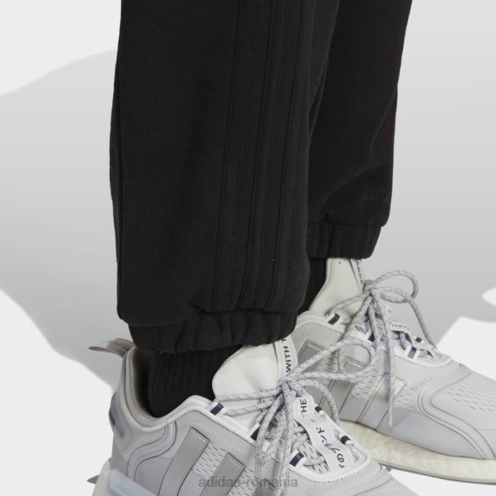 Adidas pantaloni de jogging esentiali rifta city boy negru fierbinte bărbați negru 2JBN13919