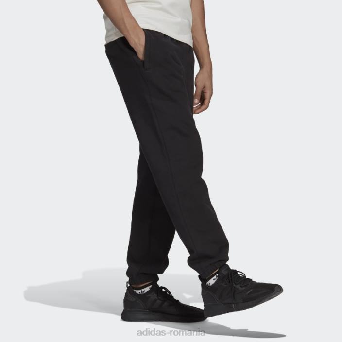 Adidas pantaloni de jogging negri adicolor trefoil adidas bărbați negru 2JBN14601