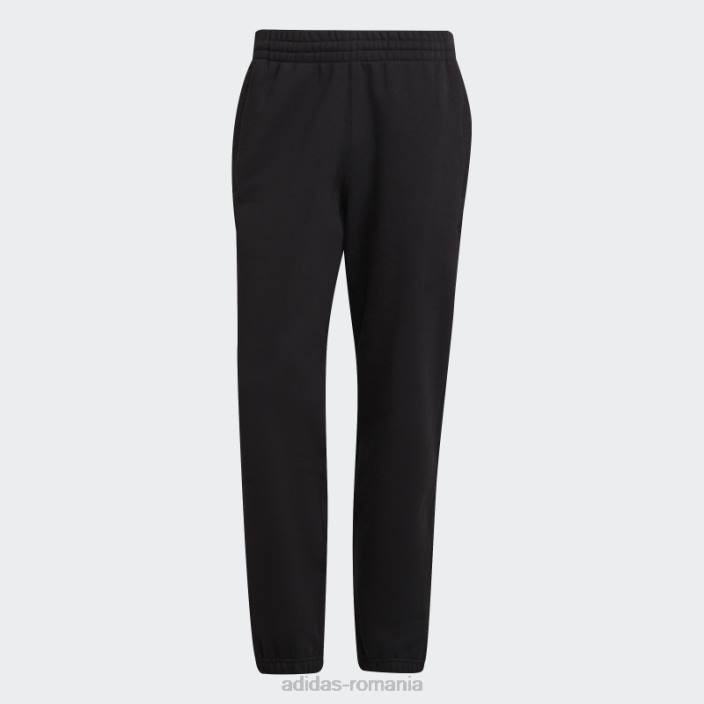 Adidas pantaloni de jogging negri adicolor trefoil adidas bărbați negru 2JBN14601