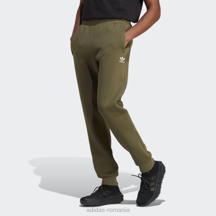 Adidas pantaloni de jogging olive trefoil essentials adidas bărbați măsline 2JBN13965
